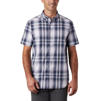 Columbia Overhemd Heren, Rapid Rivers II Short Sleeve Tall Donkerblauw, 31DKFTIUQ